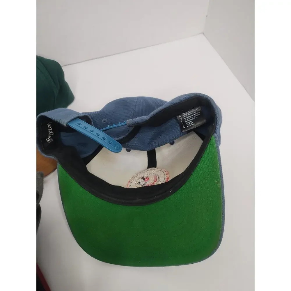 Brixton Manufacturering Hat Cap Adjustable SnapBack Flat Brim Lot 3